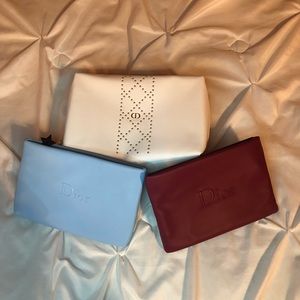 BRAND NEW Christian Dior Makeup Bags